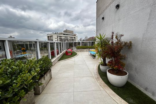 area de kitnet/studio para alugar com 1 quarto, 39m² em Centro, Juiz de Fora