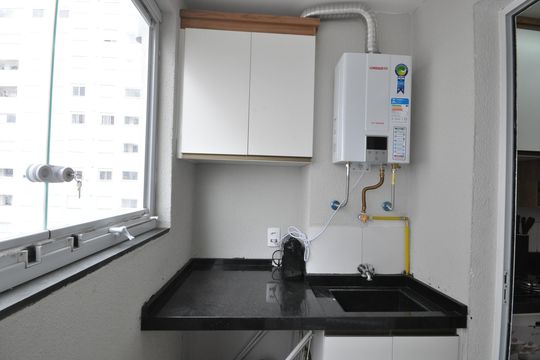Área de Serviço de apartamento à venda com 1 quarto, 43m² em Vila Guilherme, São Paulo