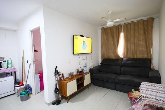 Sala/Cozinha de apartamento para alugar com 2 quartos, 43m² em Jardim Boa Vista (zona Oeste), Osasco