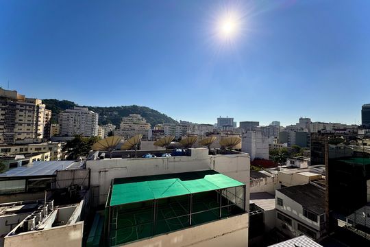 Vista da Varanda da Sala de apartamento para alugar com 2 quartos, 76m² em Botafogo, Rio de Janeiro