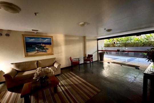 Área comum de apartamento para alugar com 2 quartos, 76m² em Botafogo, Rio de Janeiro
