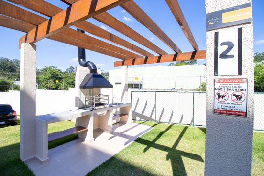  Área comum - Churrasqueira 2 de apartamento para alugar com 2 quartos, 47m² em Granja Viana, Cotia