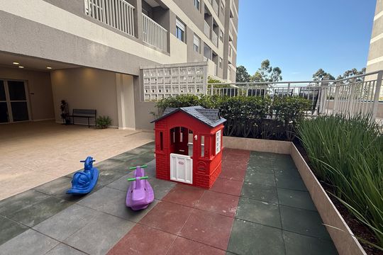Área externa de apartamento para alugar com 1 quarto, 33m² em Portal do Morumbi, São Paulo