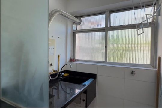 Área de serviço  de apartamento à venda com 2 quartos, 46m² em Taquara, Rio de Janeiro