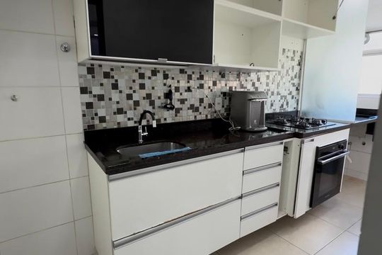 Cozinha  de apartamento à venda com 2 quartos, 46m² em Taquara, Rio de Janeiro