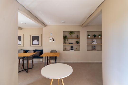 Área comum de apartamento para alugar com 2 quartos, 33m² em Várzea da Barra Funda, São Paulo