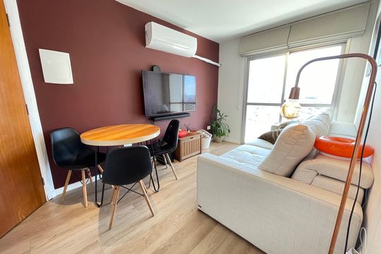 Sala de apartamento à venda com 2 quartos, 52m² em Jaguaré, São Paulo