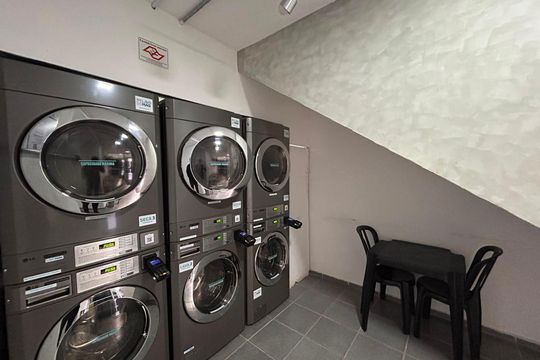lavanderia de apartamento para alugar com 2 quartos, 44m² em Usina Piratininga, São Paulo