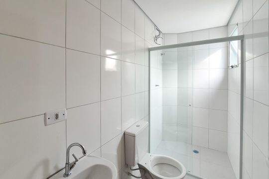 Banheiro Social de apartamento para alugar com 2 quartos, 87m² em Assunção, São Bernardo do Campo