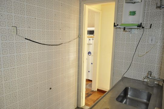Cozinha de apartamento para alugar com 1 quarto, 55m² em Lins de Vasconcelos, Rio de Janeiro
