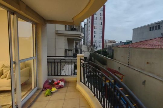 Sacada da Sala de apartamento à venda com 3 quartos, 156m² em Santa Paula, São Caetano do Sul