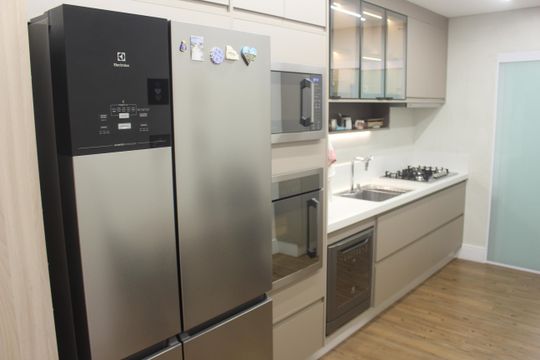 Cozinha de apartamento à venda com 3 quartos, 156m² em Santa Paula, São Caetano do Sul