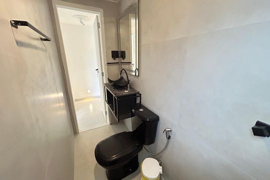 Banheiro Social de apartamento para alugar com 4 quartos, 74m² em Campinho, Rio de Janeiro
