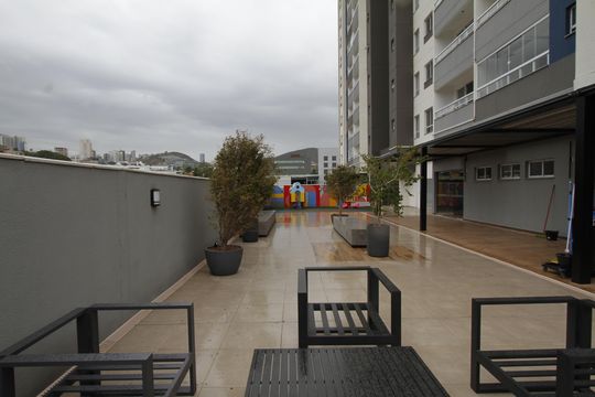 Área comum de apartamento à venda com 2 quartos, 54m² em Estoril, Belo Horizonte
