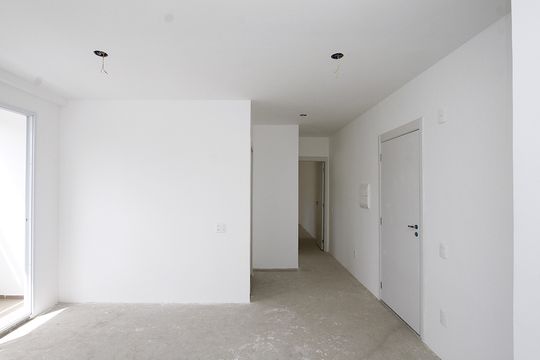 Sala de apartamento à venda com 2 quartos, 54m² em Estoril, Belo Horizonte
