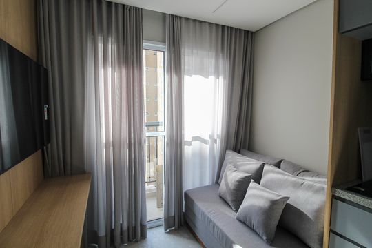 Sala de apartamento para alugar com 1 quarto, 25m² em Vila Butantã, São Paulo