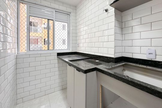 Área de Serviço de apartamento à venda com 2 quartos, 46m² em Santa Terezinha, São Bernardo do Campo
