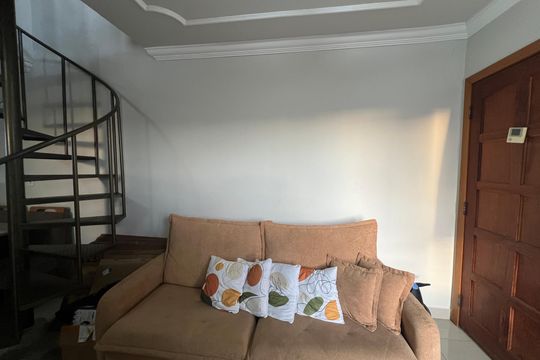 Sala de apartamento à venda com 2 quartos, 97m² em Parque Turistas, Contagem