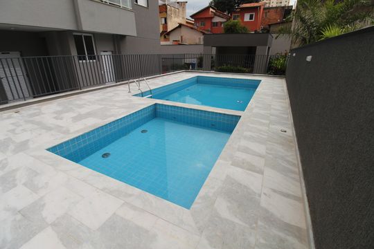 Área comum - Piscina de apartamento para alugar com 2 quartos, 53m² em Jardim Satélite, São José dos Campos