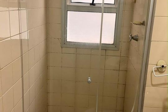 Banheiro de apartamento à venda com 1 quarto, 35m² em Bela Vista, São Paulo