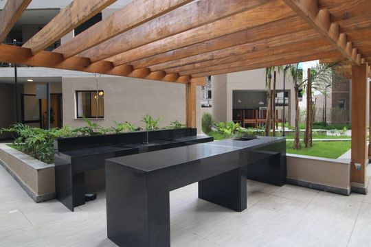Área comum - Churrasqueira de apartamento à venda com 2 quartos, 39m² em Usina Piratininga, São Paulo