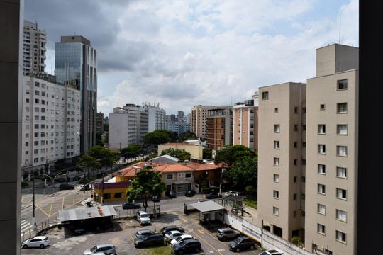Vista de apartamento para alugar com 1 quarto, 44m² em Jardim Paulista, São Paulo