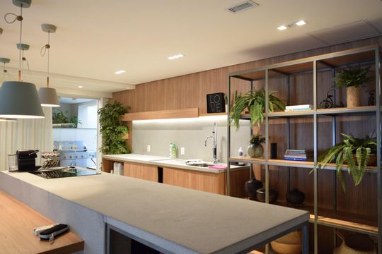Salão de Festas de apartamento para alugar com 1 quarto, 44m² em Jardim Paulista, São Paulo