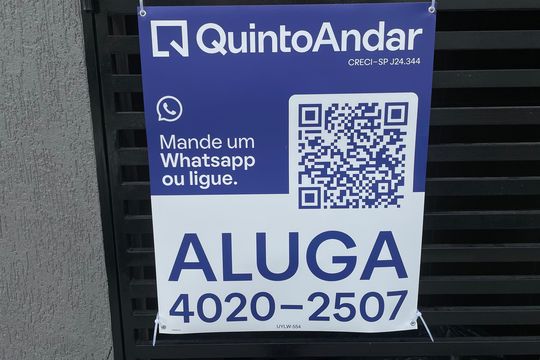 Placa de apartamento para alugar com 2 quartos, 42m² em Vila Talarico, São Paulo