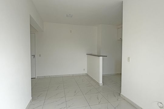 Sala de apartamento para alugar com 2 quartos, 65m² em Morro Nova Cintra, Santos
