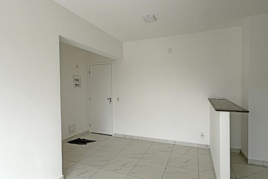 Sala de apartamento para alugar com 2 quartos, 65m² em Morro Nova Cintra, Santos