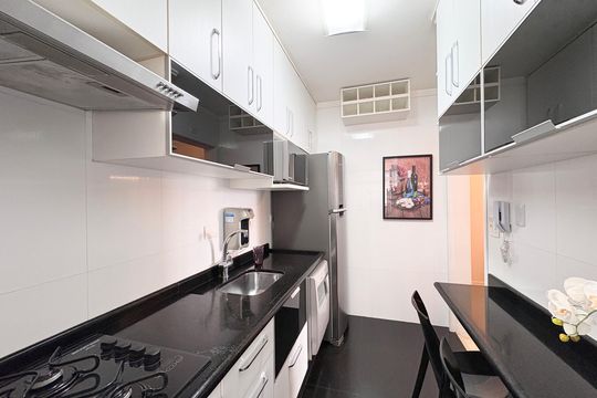 Cozinha de apartamento à venda com 3 quartos, 70m² em Freguesia do Ó, São Paulo