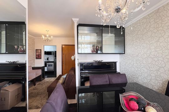 Sala de apartamento à venda com 3 quartos, 70m² em Freguesia do Ó, São Paulo