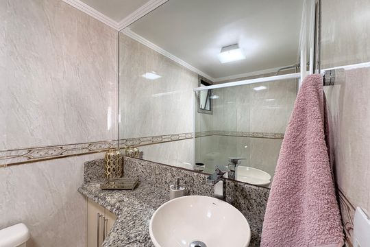 Banheiro de apartamento à venda com 3 quartos, 70m² em Freguesia do Ó, São Paulo