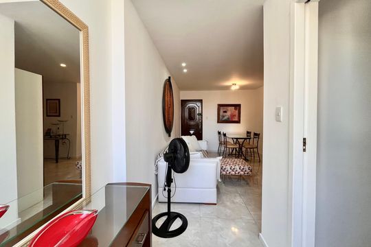 Sala  de apartamento para alugar com 3 quartos, 105m² em Copacabana, Rio de Janeiro