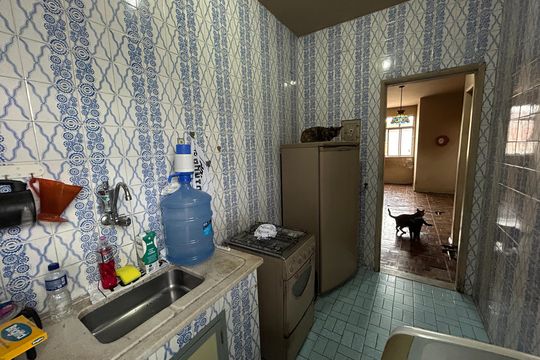 Cozinha de apartamento à venda com 2 quartos, 50m² em Piedade, Rio de Janeiro