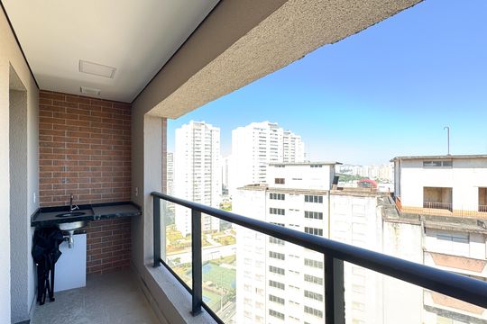 Sacada de apartamento à venda com 2 quartos, 58m² em Jardim do Mar, São Bernardo do Campo