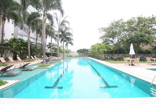 Área comum - Piscina de apartamento para alugar com 3 quartos, 128m² em Jardim Vazani, São Paulo