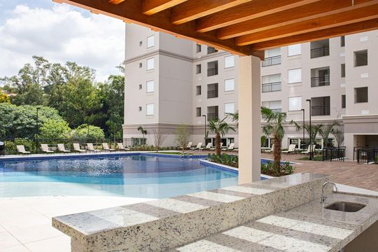 Área comum - Piscina de apartamento à venda com 1 quarto, 35m² em Instituto de Previdencia, São Paulo