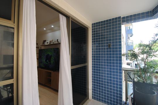 Sala - Varanda de apartamento à venda com 2 quartos, 69m² em Pechincha, Rio de Janeiro