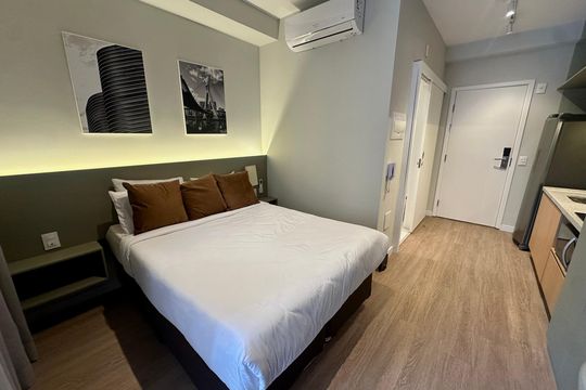 Studio de kitnet/studio à venda com 1 quarto, 50m² em Campo Belo, São Paulo