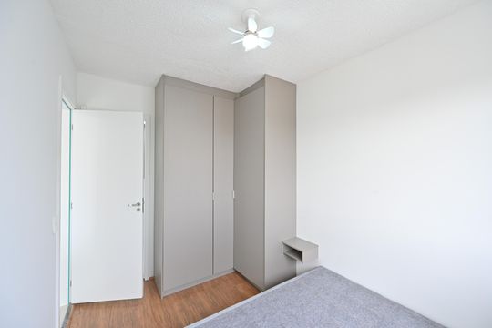 Quarto de apartamento para alugar com 1 quarto, 37m² em Planalto Paulista, São Paulo