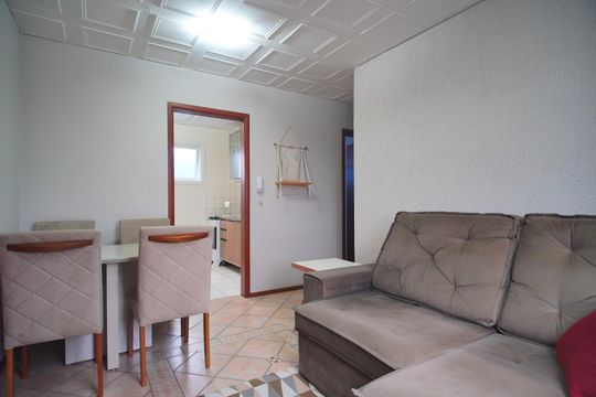 Sala de apartamento para alugar com 2 quartos, 58m² em Padre Reus, São Leopoldo