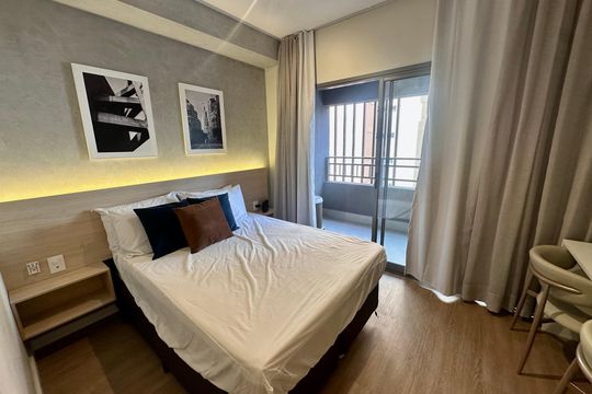Studio de kitnet/studio à venda com 1 quarto, 50m² em Campo Belo, São Paulo