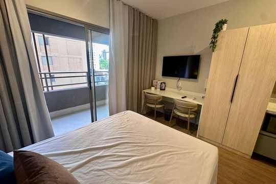 Studio de kitnet/studio à venda com 1 quarto, 50m² em Campo Belo, São Paulo