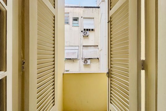Varanda do quarto 2 de apartamento para alugar com 2 quartos, 80m² em Copacabana, Rio de Janeiro