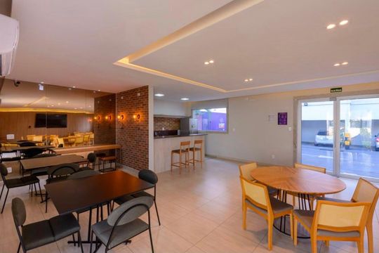 Área comum de apartamento para alugar com 1 quarto, 48m² em Cabral, Contagem