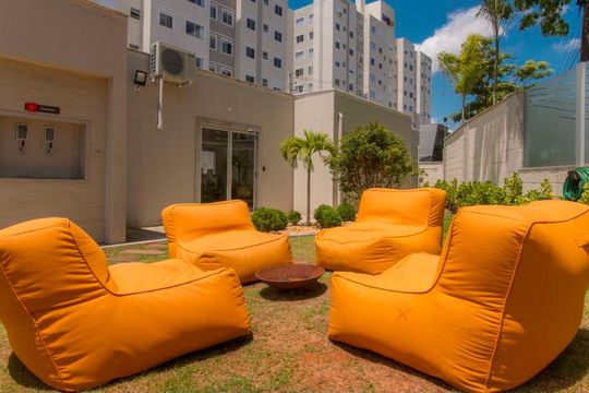 Área comum de apartamento para alugar com 2 quartos, 48m² em Cabral, Contagem