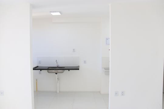 Sala de apartamento para alugar com 3 quartos, 60m² em Vila Maria Dilce, Goiânia