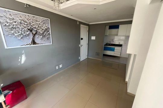 Sala de apartamento para alugar com 2 quartos, 47m² em Jardim das Oliveiras, São Paulo