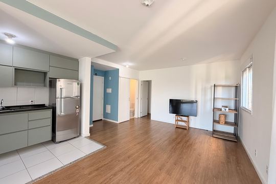 Sala de apartamento para alugar com 2 quartos, 88m² em Jardim Tereza Cristina, Jundiaí